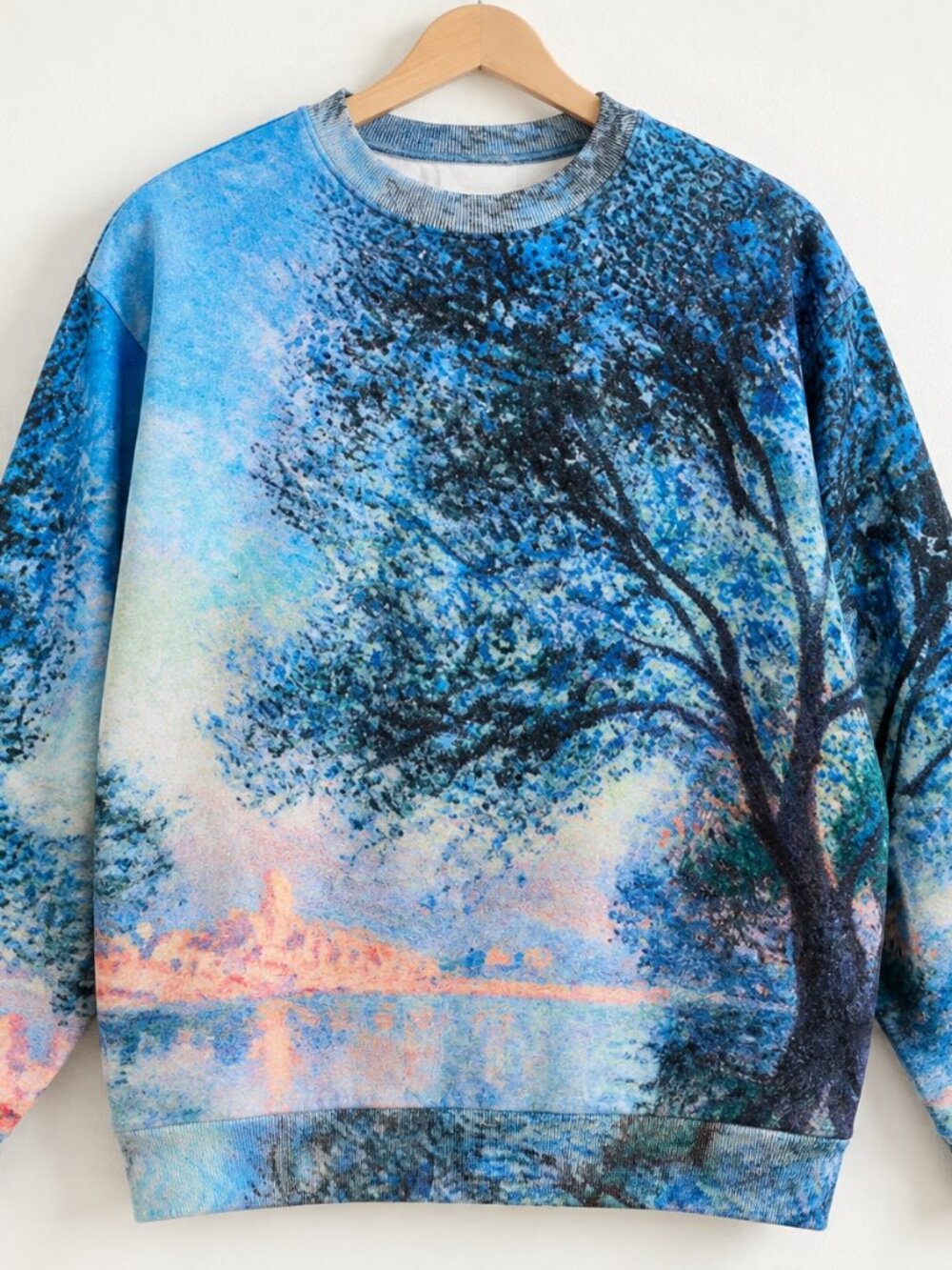 Simons Claude Monet Impressionist Painting Sweatshirt Men’s XL NWT